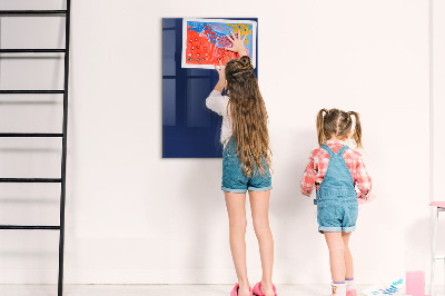 Magnetic erase board Navy Blue