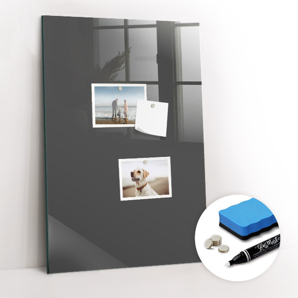 Magnetic dry erase board Gray