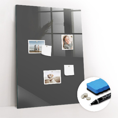 Magnetic dry erase board Gray