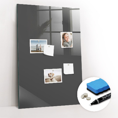 Magnetic dry erase board Gray