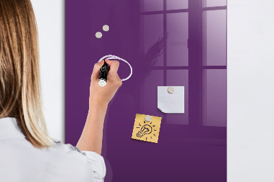 Magnetic writing board Purple