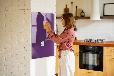 Magnetic board for magnets Purple