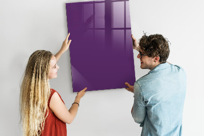Magnetic writing board Purple