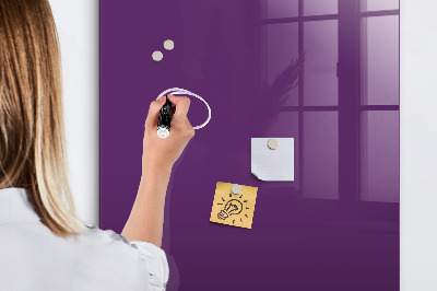 Magnetic writing board Purple