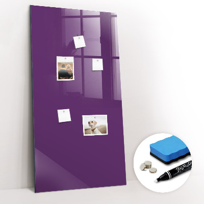 Magnetic writing board Purple