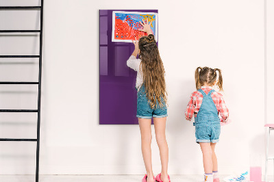 Magnetic writing board Purple