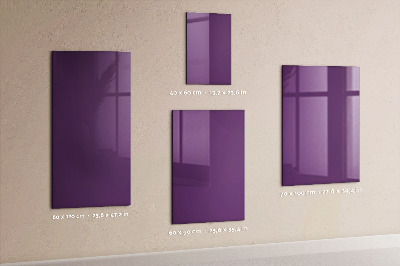 Magnetic writing board Purple