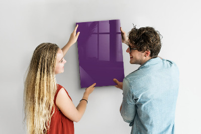 Magnetic writing board Purple