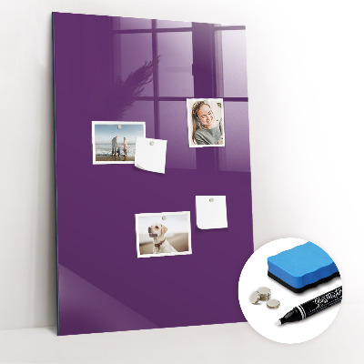 Magnetic writing board Purple