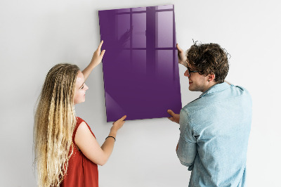 Magnetic writing board Purple