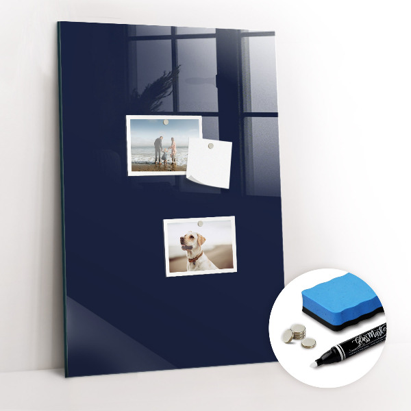 Magnetic erase board Color dark navy