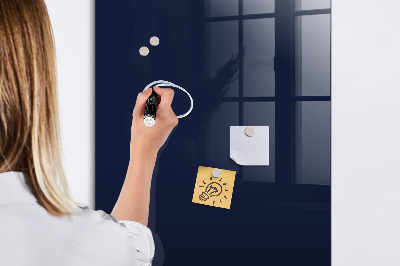 Magnetic erase board Color dark navy