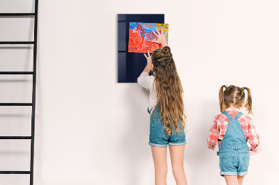 Magnetic erase board Color dark navy