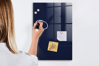 Magnetic erase board Color dark navy