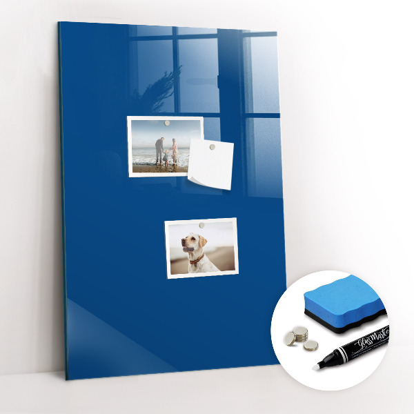 Magnetic erase board Blue