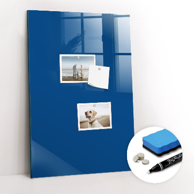 Magnetic erase board Blue