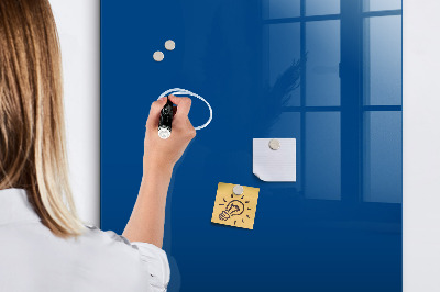 Magnetic erase board Blue
