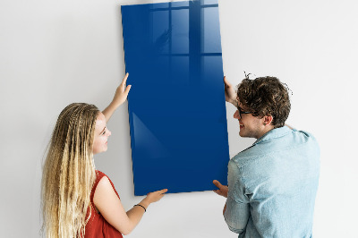 Magnetic dry erase board Blue