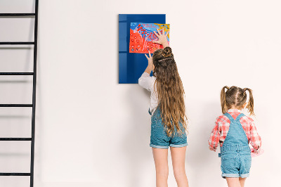 Magnetic erase board Blue