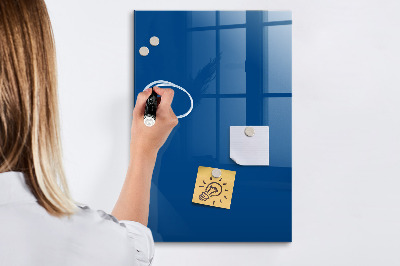 Magnetic erase board Blue