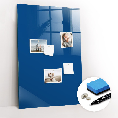 Magnetic erase board Blue