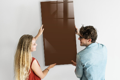 Magnetic writing board Brown