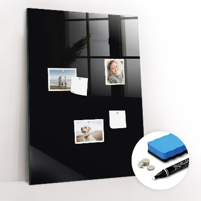 Magnetic erase board Black