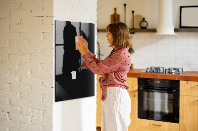 Magnetic erase board Black