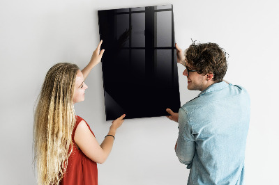 Magnetic erase board Black