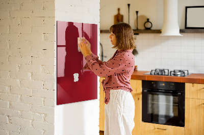Magnetic erase board Red