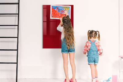 Magnetic erase board Red