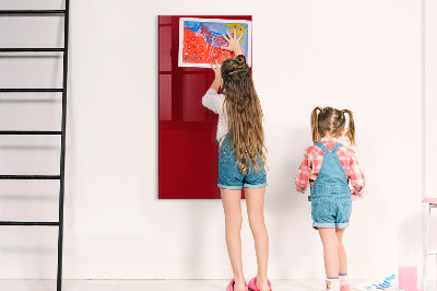 Magnetic erase board Red