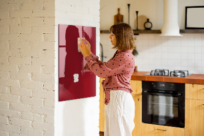 Magnetic erase board Red