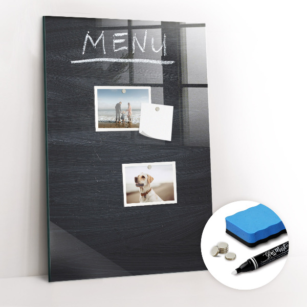 Magnetic writing board Menu Board