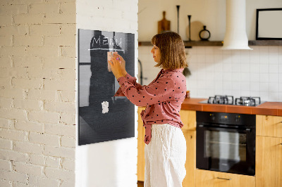 Magnetic writing board Menu Board