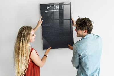 Glass Magnetic Board Menu Board