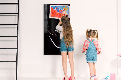 Magnetic Board with Magnets Spilled Wine