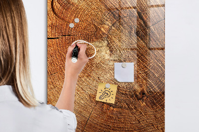 Magnetic erase board Stump Cross Section