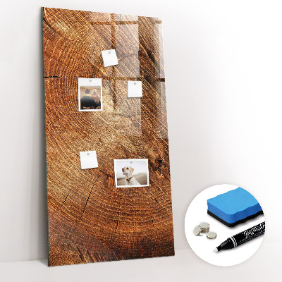 Magnetic erase board Stump Cross Section