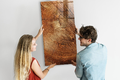 Magnetic erase board Stump Cross Section