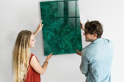 Magnetic writing board Emerald Block