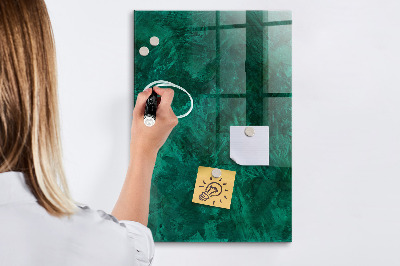 Magnetic writing board Emerald Block