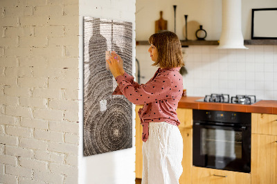 Magnetic erase board Wood Grain