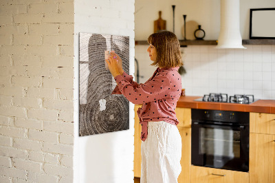 Magnetic erase board Wood Grain