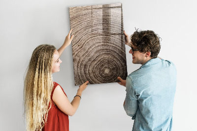 Magnetic erase board Wood Grain