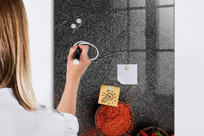 Magnetic writing board Ground Paprika