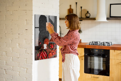 Magnetic writing board Ground Paprika