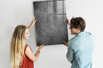 Magnetic erase board Concrete