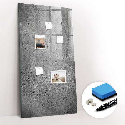 Magnetic erase board Concrete