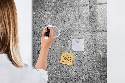 Magnetic erase board Concrete